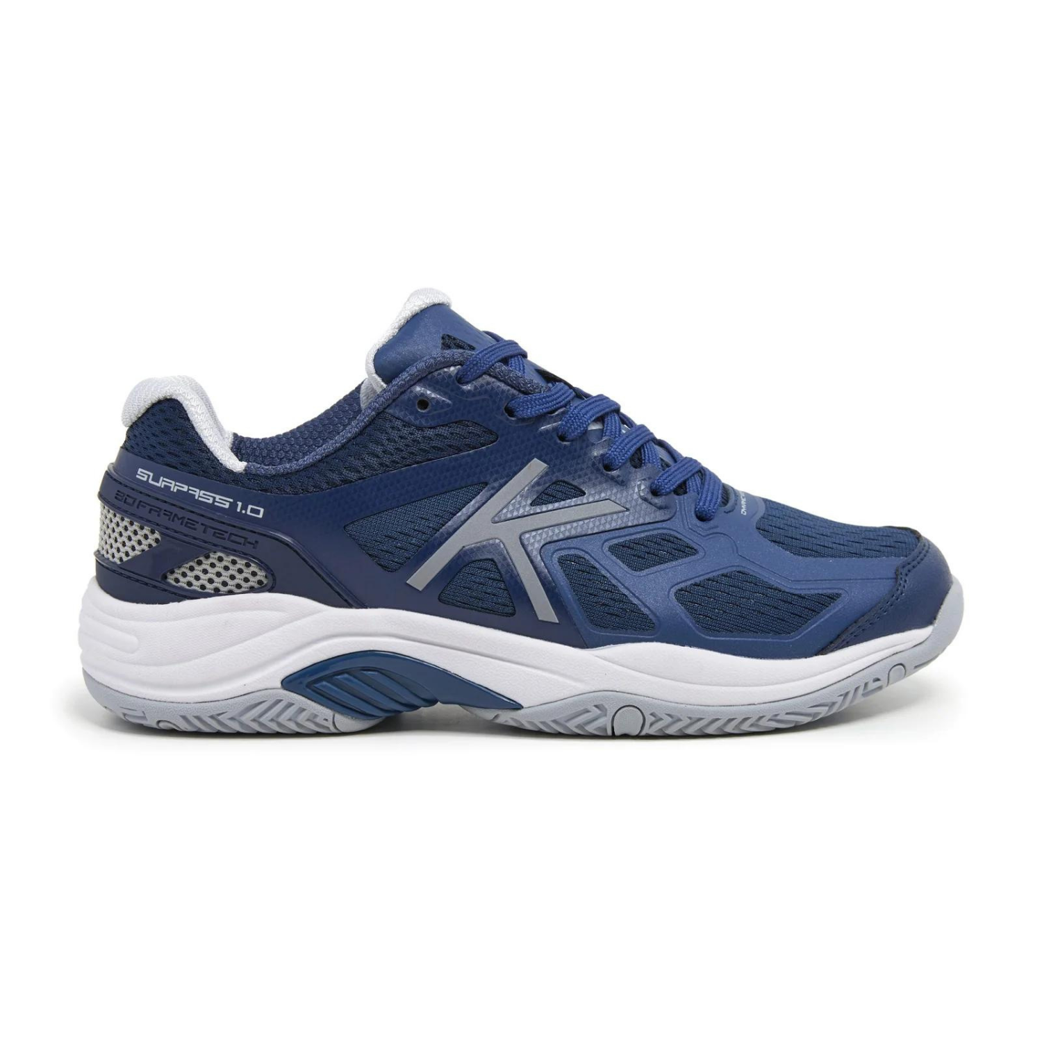 Zapatillas Padel Surpass Azul y Plata Kelme
