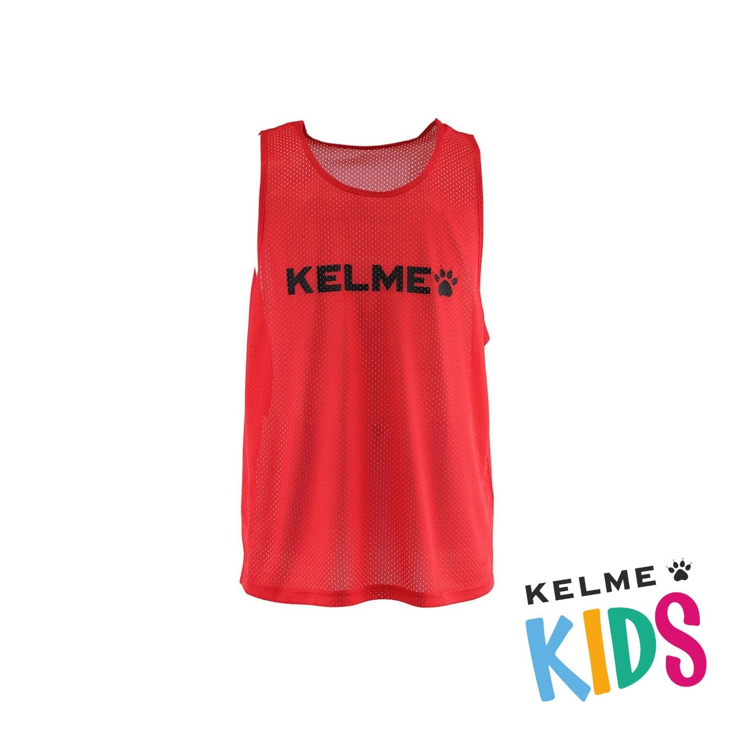 Peto de Fútbol Entrenamiento Infantil Lince Rojo Kelme