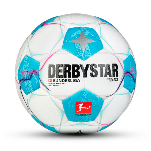 Balón de Fútbol Derbystar by SELECT Oficial Bundesliga Versión 24/25 Nº5 FIFA Quality PRO – Multicolor