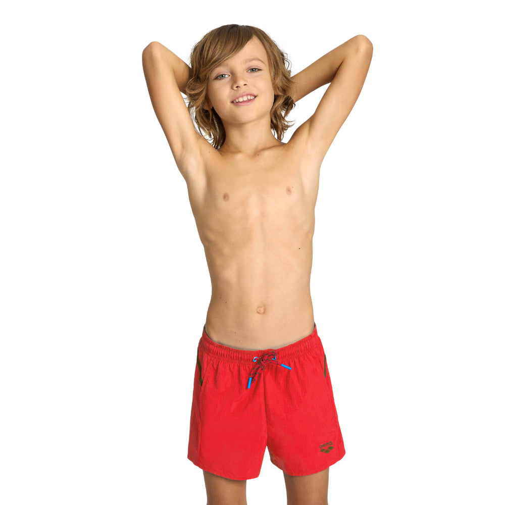 SHORT BAÑO NIÑO PRO_FILE BEACH ROJO
