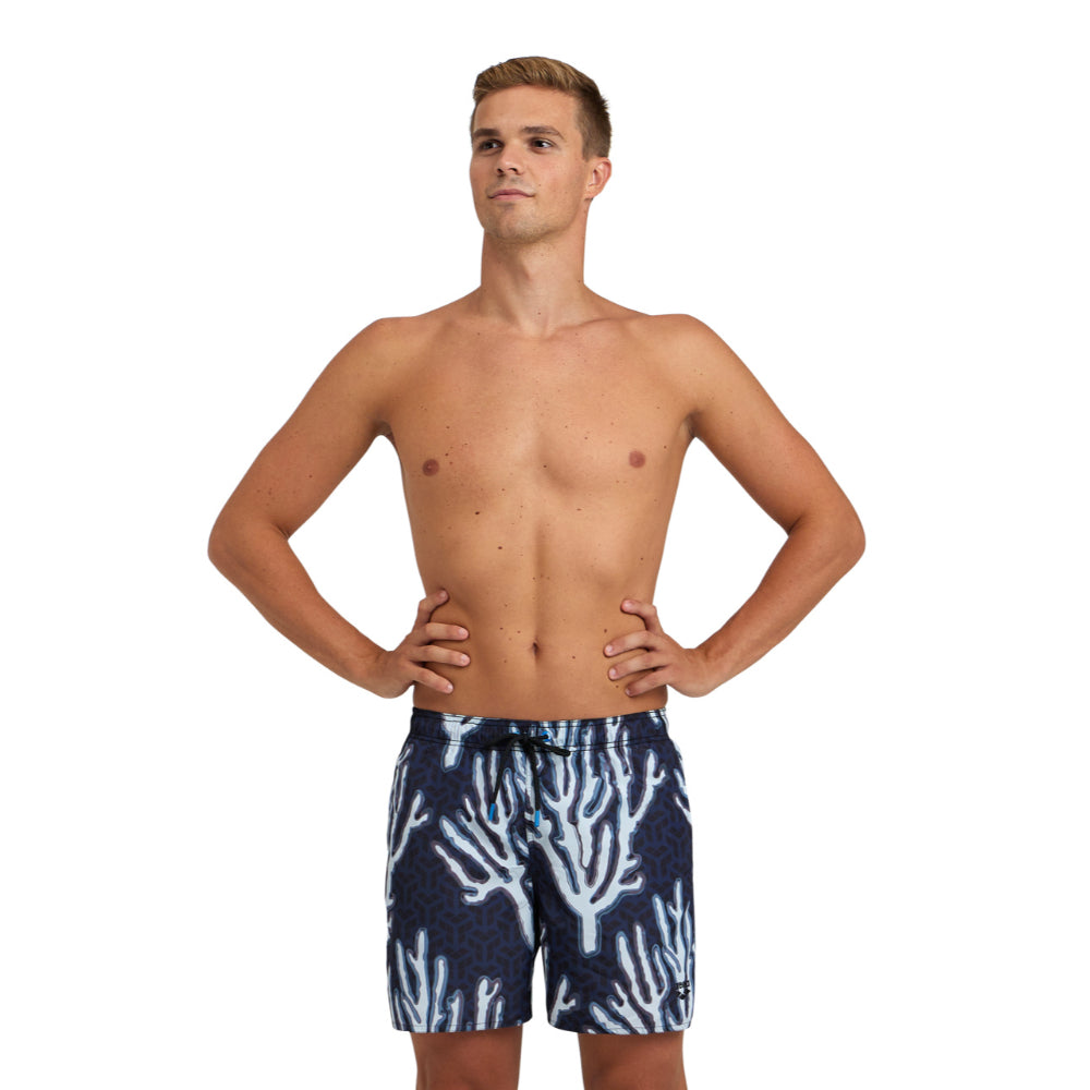 TRAJE DE BAÑO DE PLAYA ARENA PARA HOMBRE PLACED NEGRO