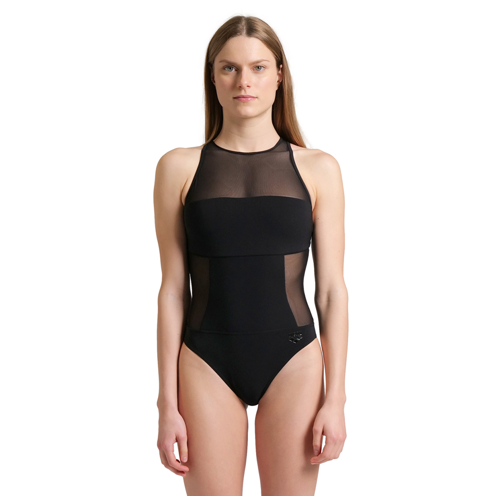 TRAJE DE BAÑO MUJER ARENA FEEL MESH PANELS PRO