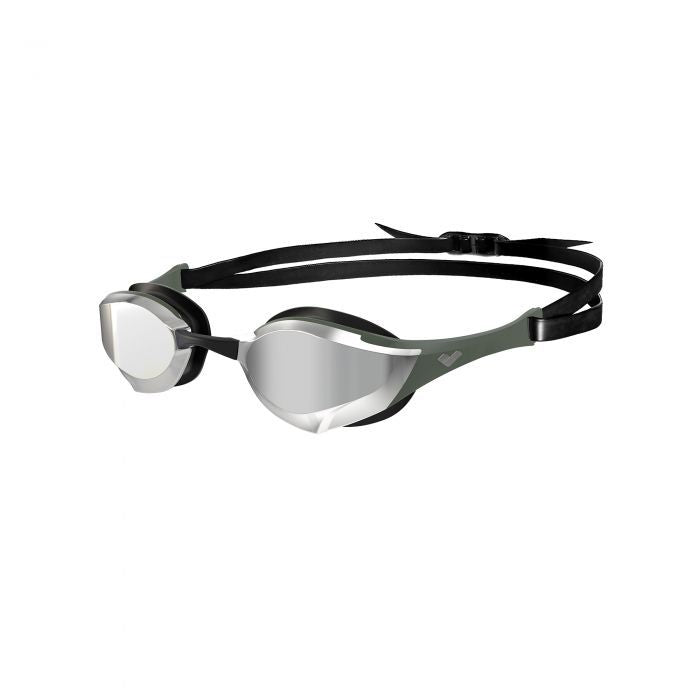 LENTES DE NATACIÓN DE COMPETICIÓN ARENA COBRA EDGE SWIPE MR SILVER-SAGE-BLACK TU