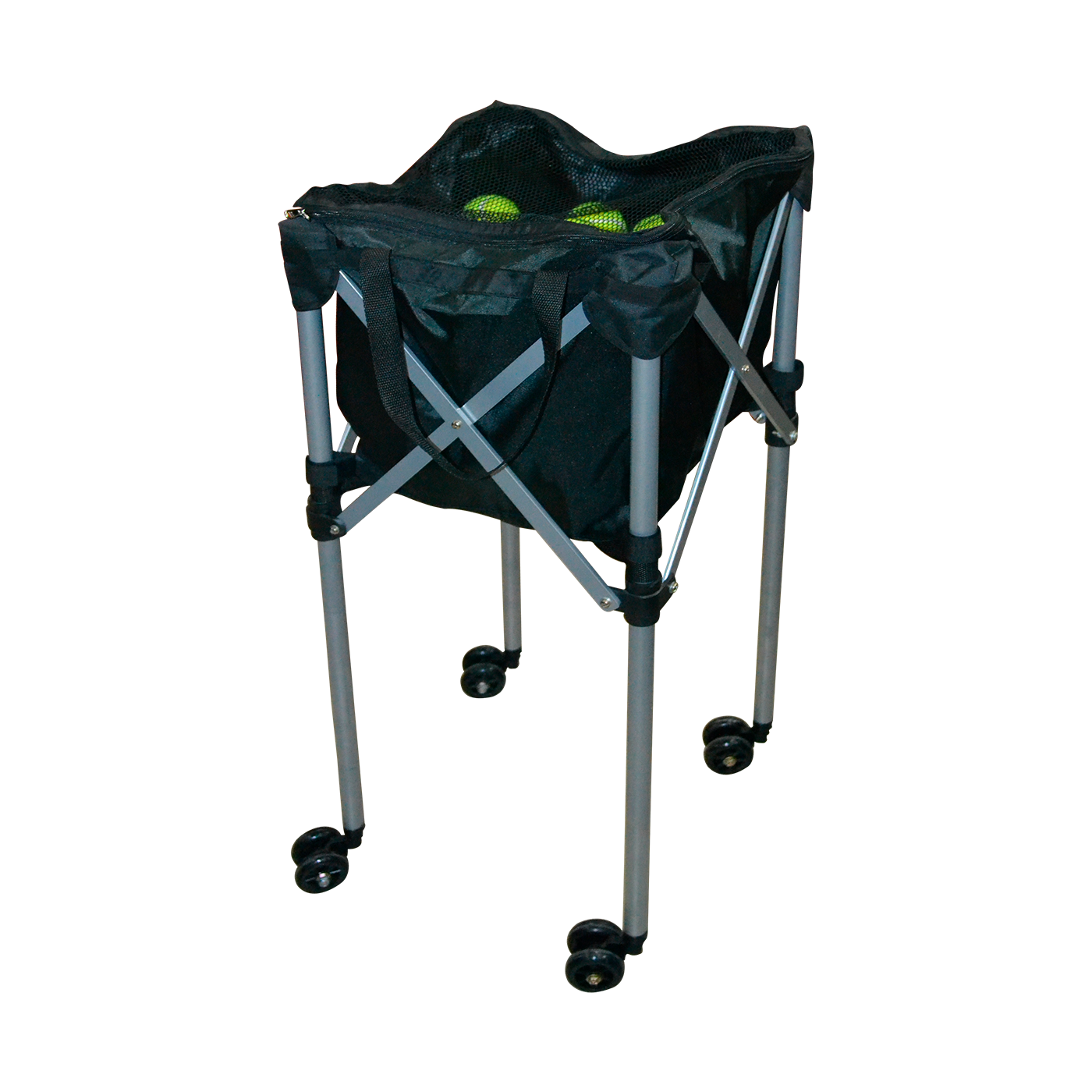 Carro Plegable Porta Pelotas de Padel o Tenis con Ruedas Muuk