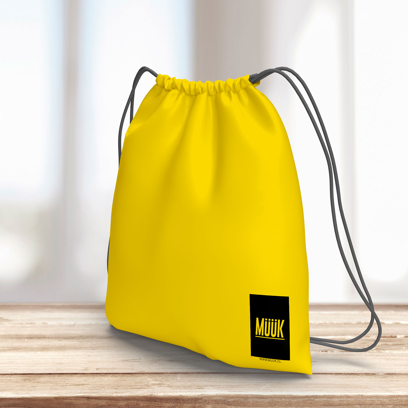 Bolso Morral Muuk Pequeño Amarillo